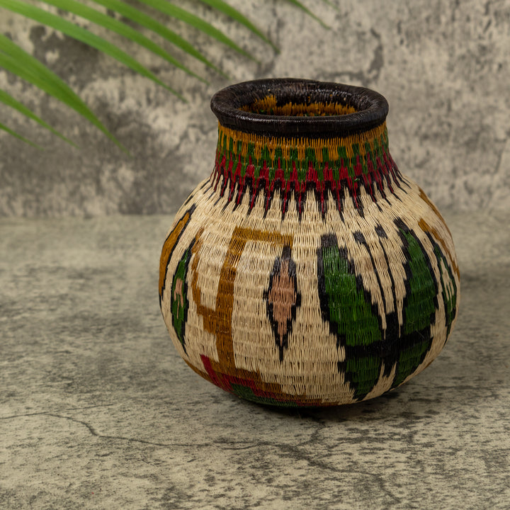 Feather Butterfly Rainforest Basket