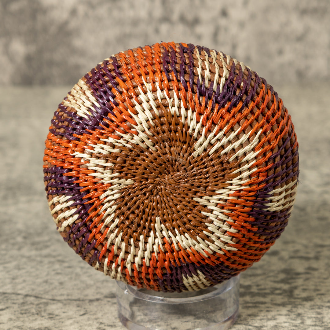 Small Orange Flower Rainforest Basket