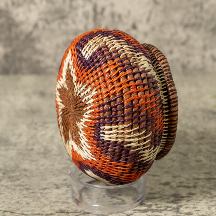 Small Orange Flower Rainforest Basket