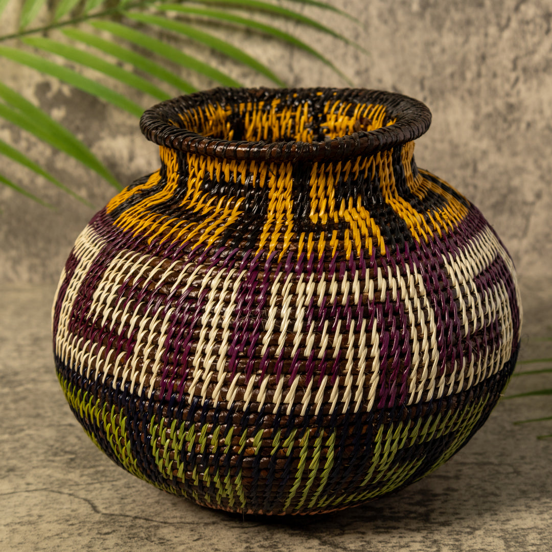 Tropical Vibrance Rainforest Basket