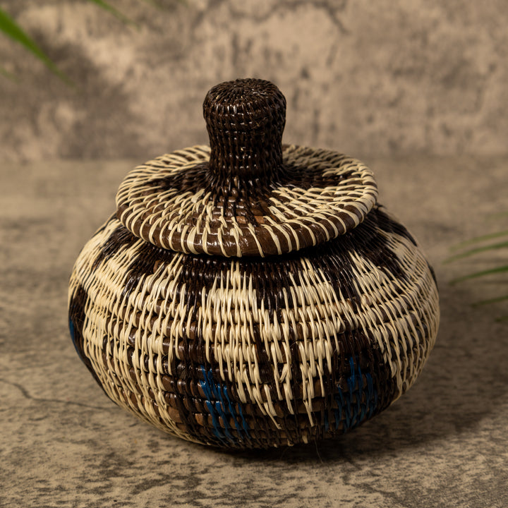 Butterfly Cascade Rainforest Basket With Top