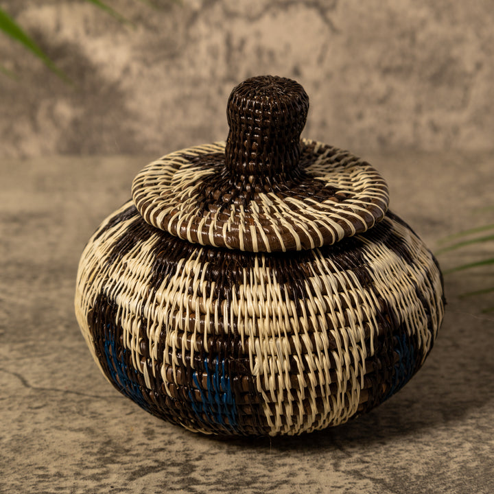 Butterfly Cascade Rainforest Basket With Top