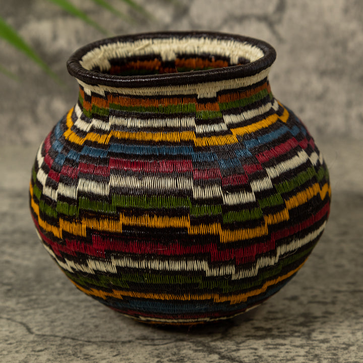 Rip Tide of Color Rainforest Basket