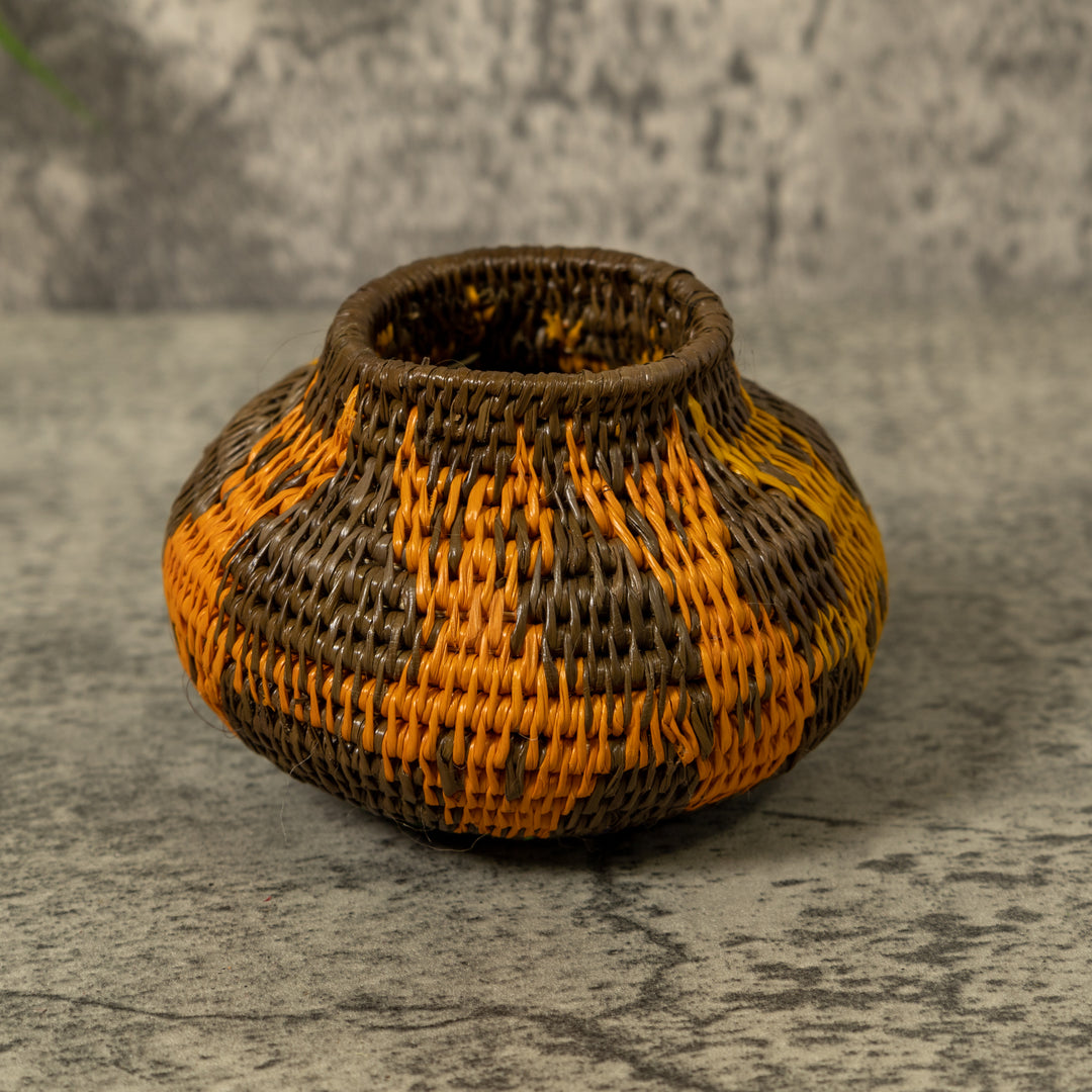 Small Owl Bird Rainforest Basket