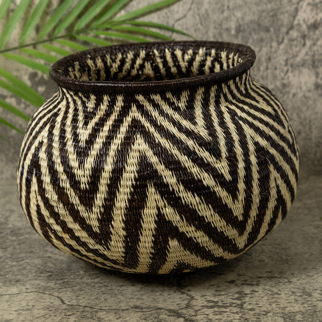 ZigZag Rainforest Basket