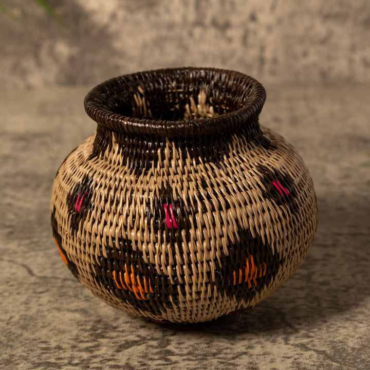 Gold And Red Jungle Exuberance Rainforest Basket