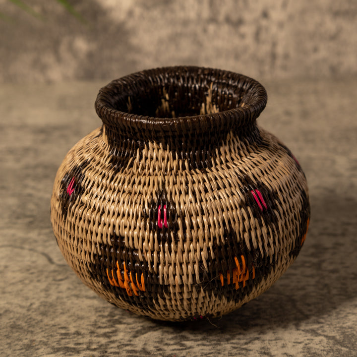 Gold And Red Jungle Exuberance Rainforest Basket