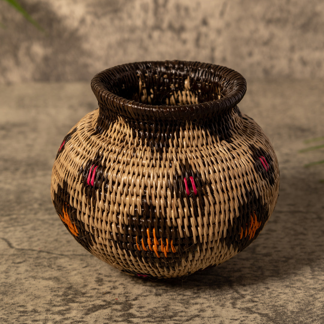 Gold And Red Jungle Exuberance Rainforest Basket