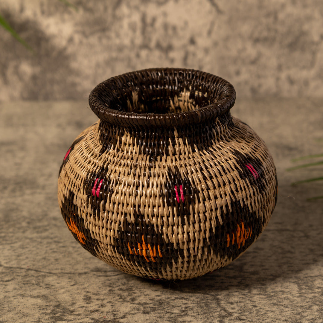 Gold And Red Jungle Exuberance Rainforest Basket