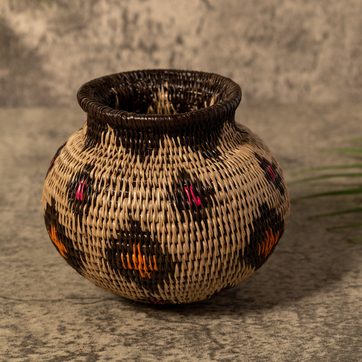 Gold And Red Jungle Exuberance Rainforest Basket