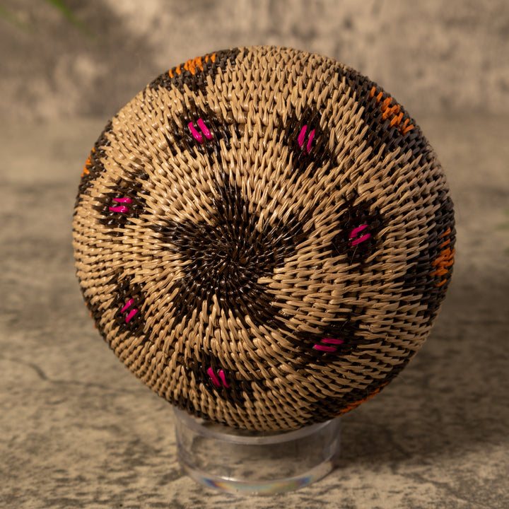 Gold And Red Jungle Exuberance Rainforest Basket
