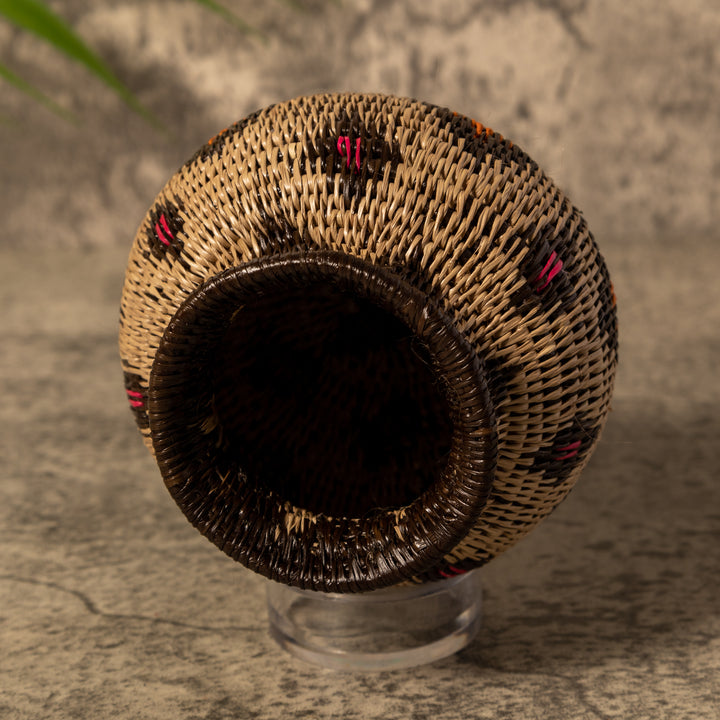 Gold And Red Jungle Exuberance Rainforest Basket