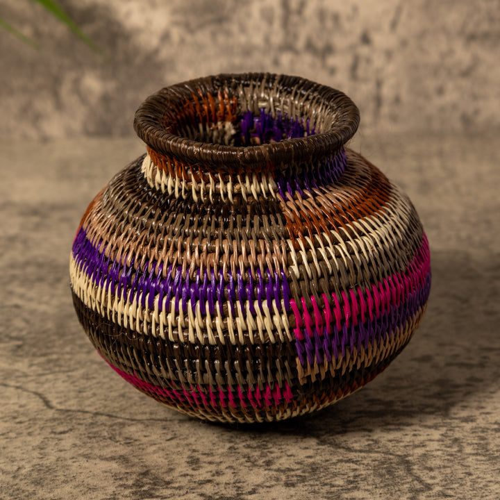 Purple Amazonian Aura Rainforest Basket