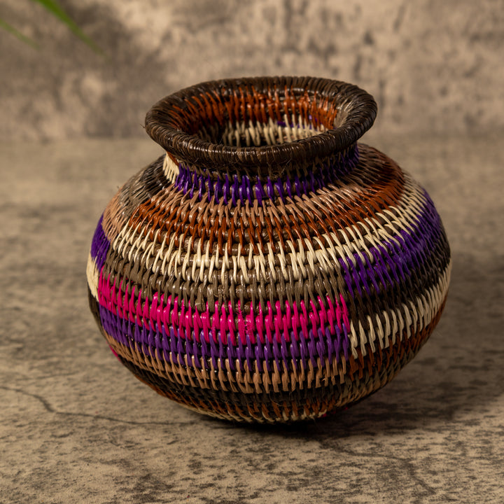 Purple Amazonian Aura Rainforest Basket