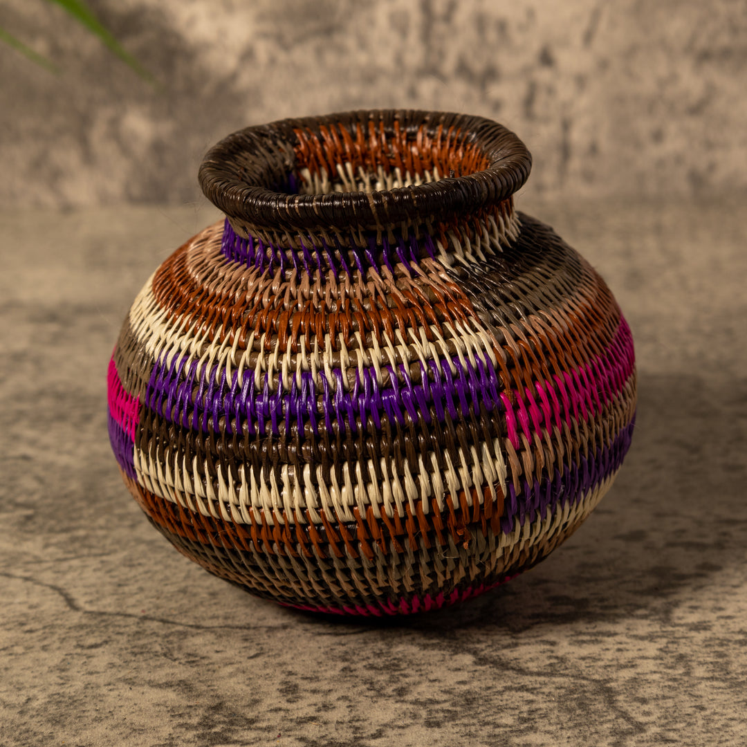 Purple Amazonian Aura Rainforest Basket