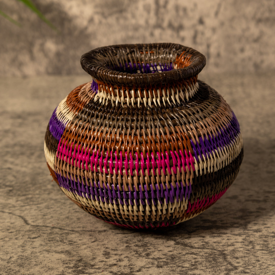 Purple Amazonian Aura Rainforest Basket