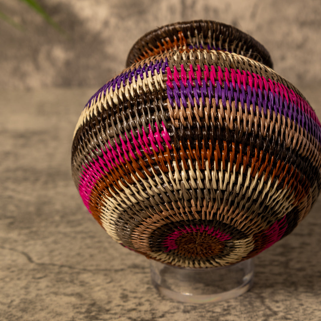 Purple Amazonian Aura Rainforest Basket