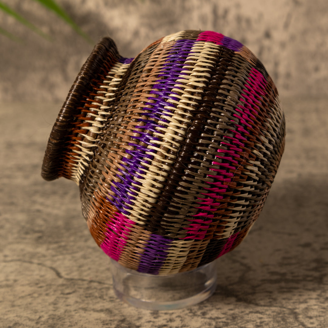 Purple Amazonian Aura Rainforest Basket