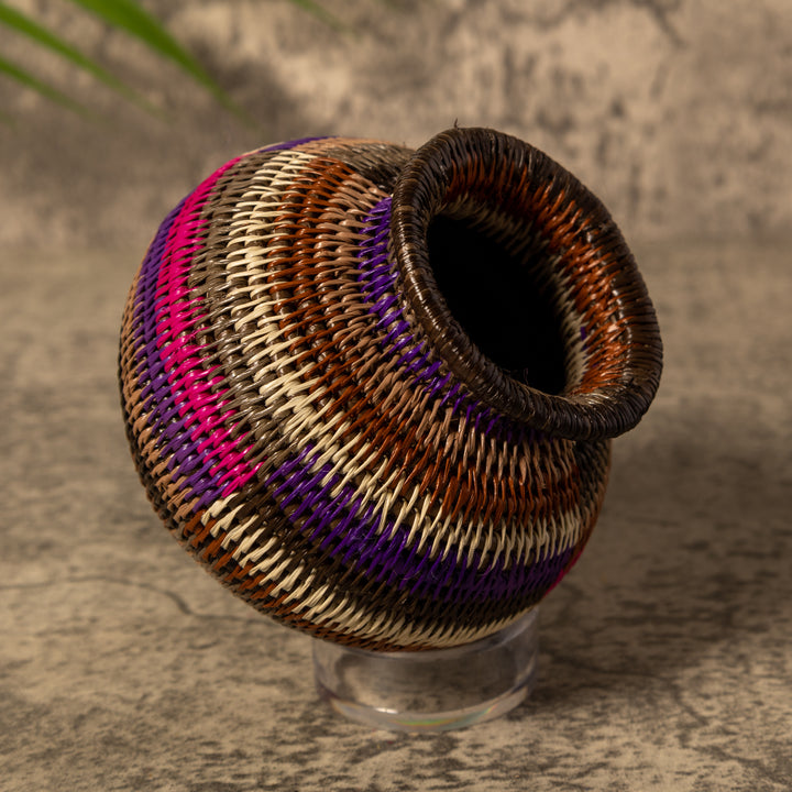 Purple Amazonian Aura Rainforest Basket