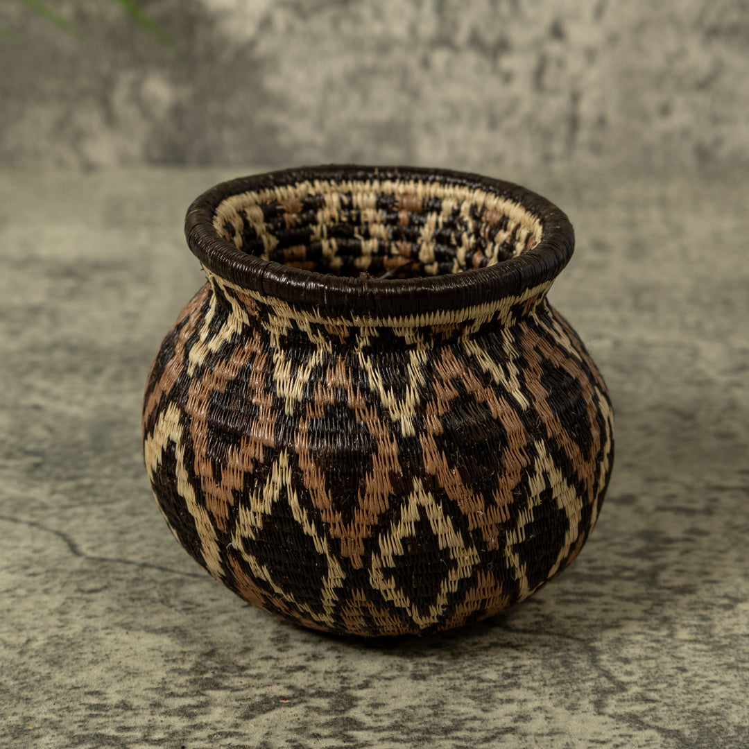 Brown And Black Forest Whisper Rainforest Basket