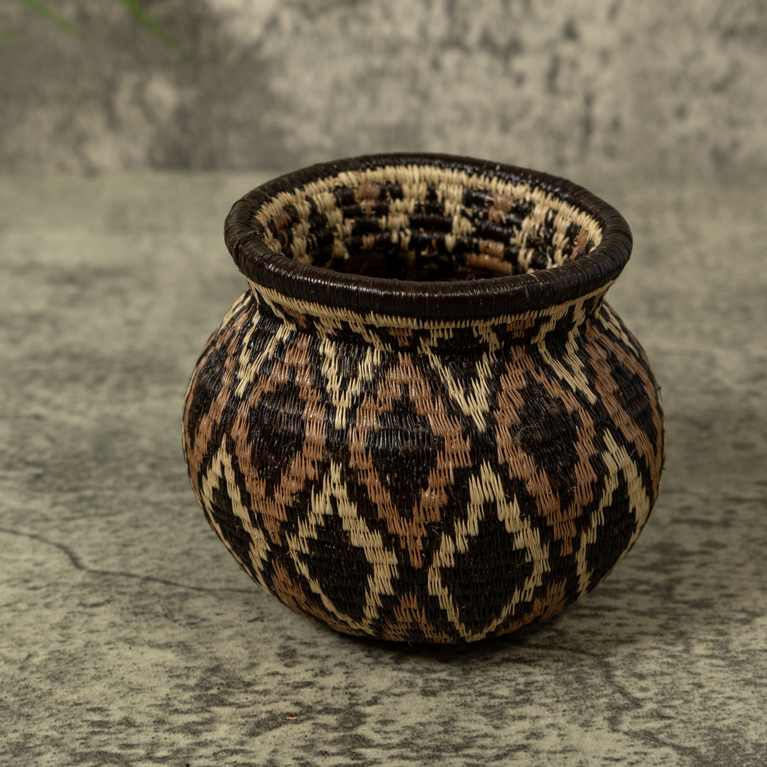 Brown And Black Forest Whisper Rainforest Basket