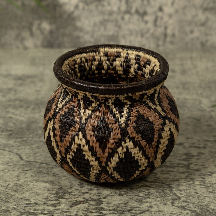 Brown And Black Forest Whisper Rainforest Basket