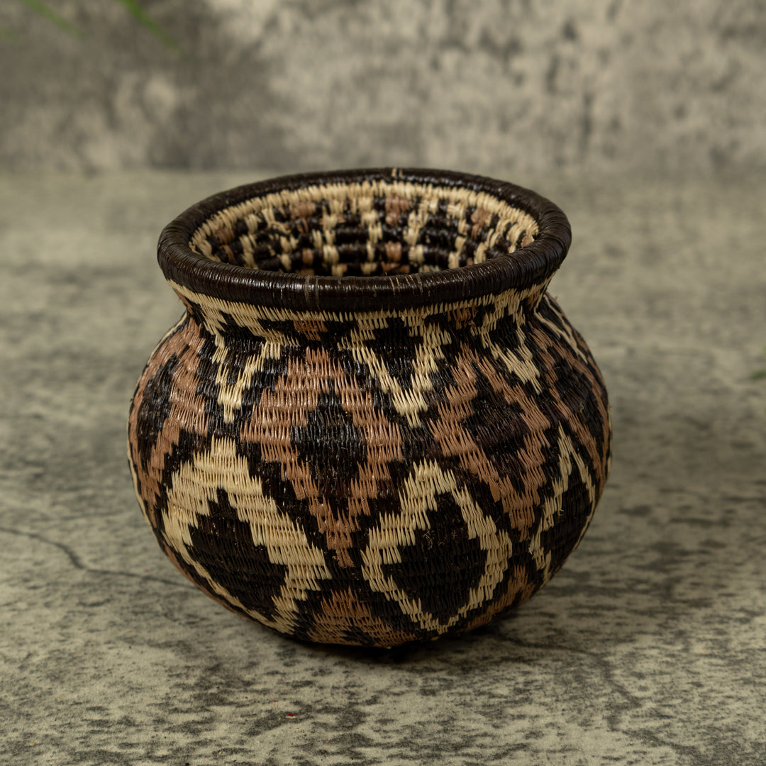 Brown And Black Forest Whisper Rainforest Basket