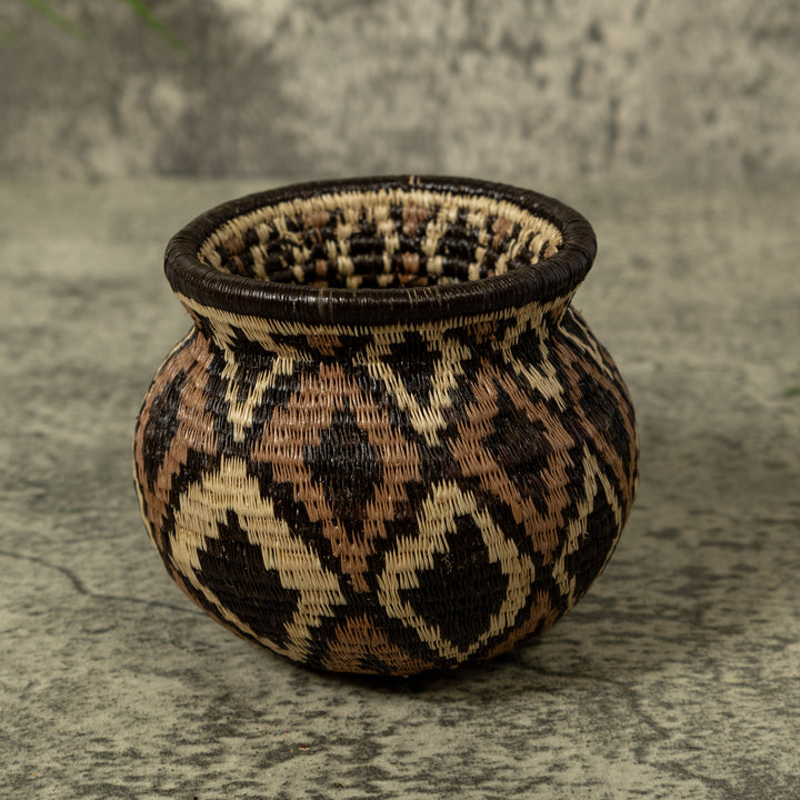 Brown And Black Forest Whisper Rainforest Basket