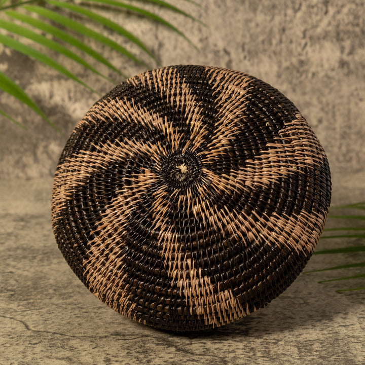 Black And Brown Swish Rainforest Basket