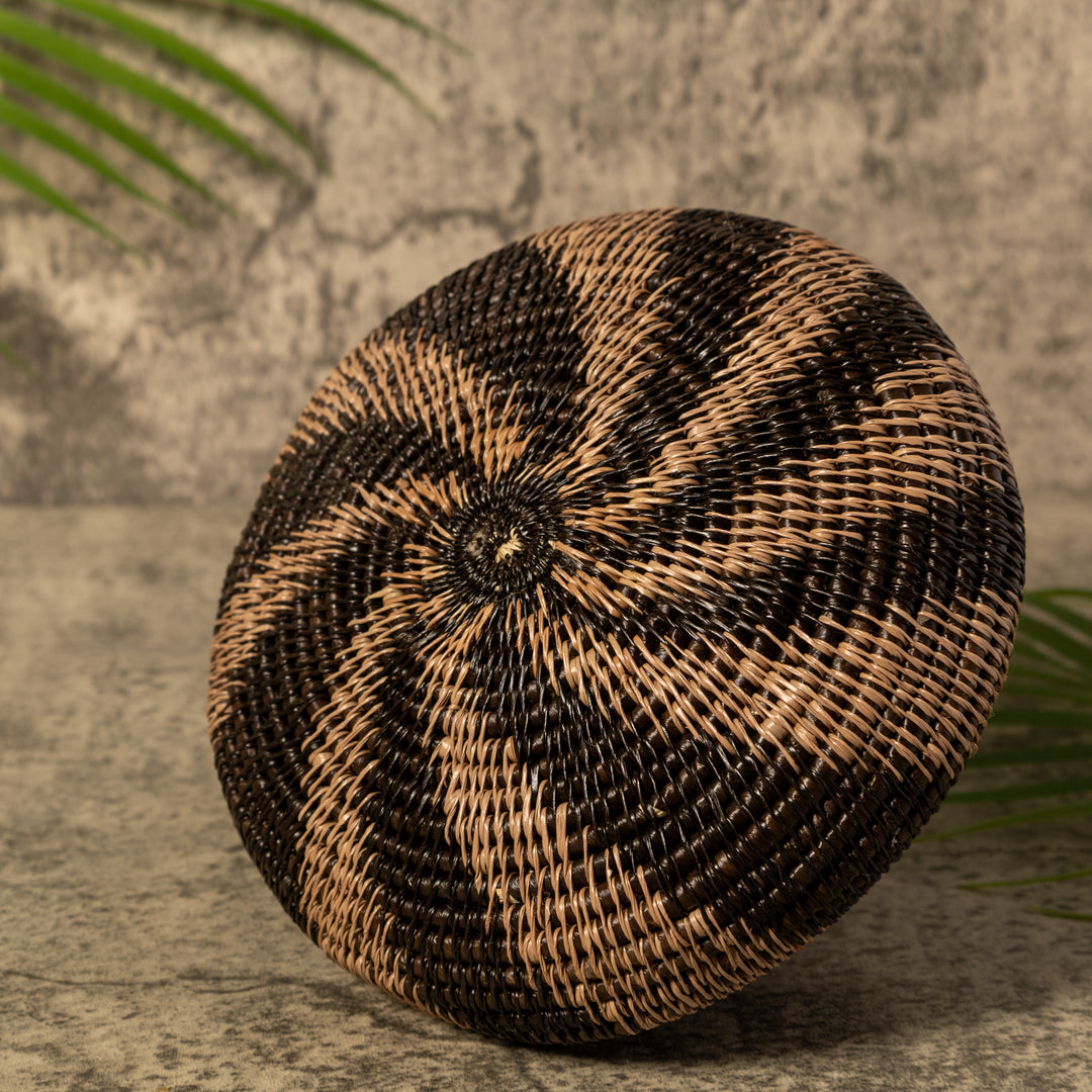 Black And Brown Swish Rainforest Basket
