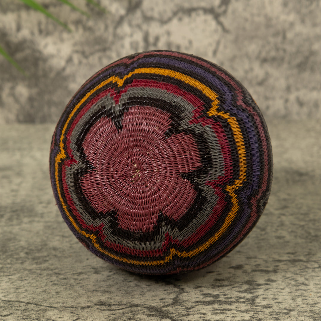 Multi-Color Swirl Rainforest Basket