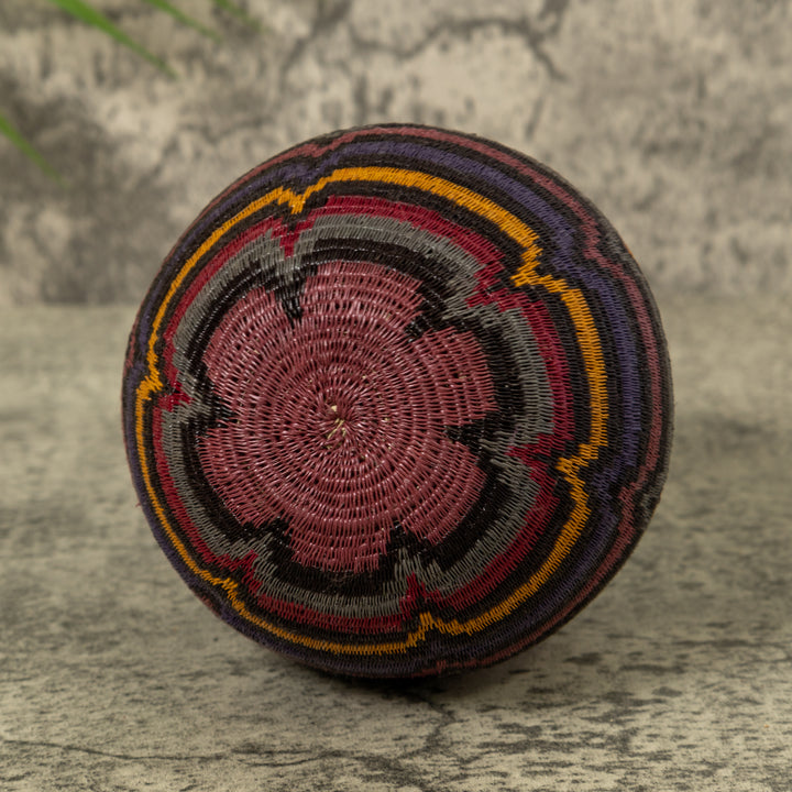 Multi-Color Swirl Rainforest Basket