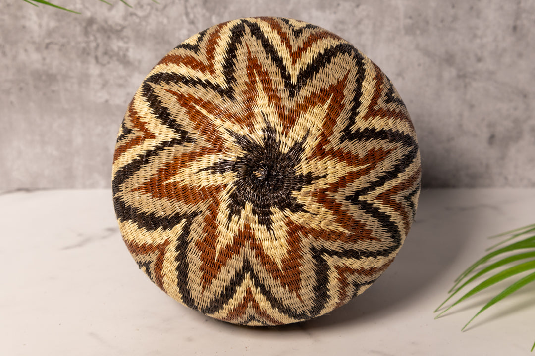 ZigZag Chevron Rainforest Basket