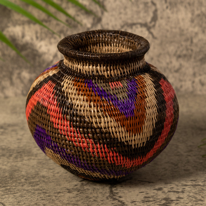 Waves Of Rainbow Rainforest Basket