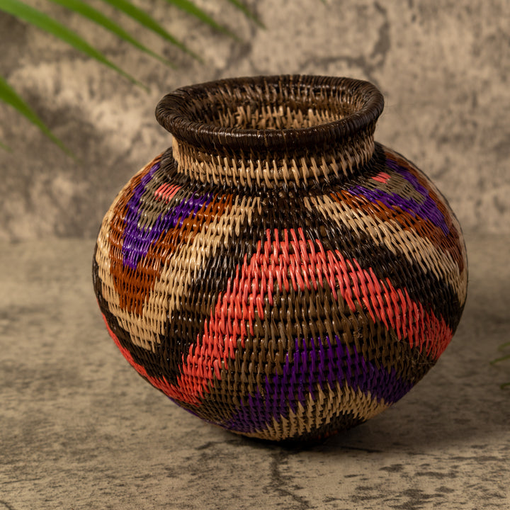 Waves Of Rainbow Rainforest Basket