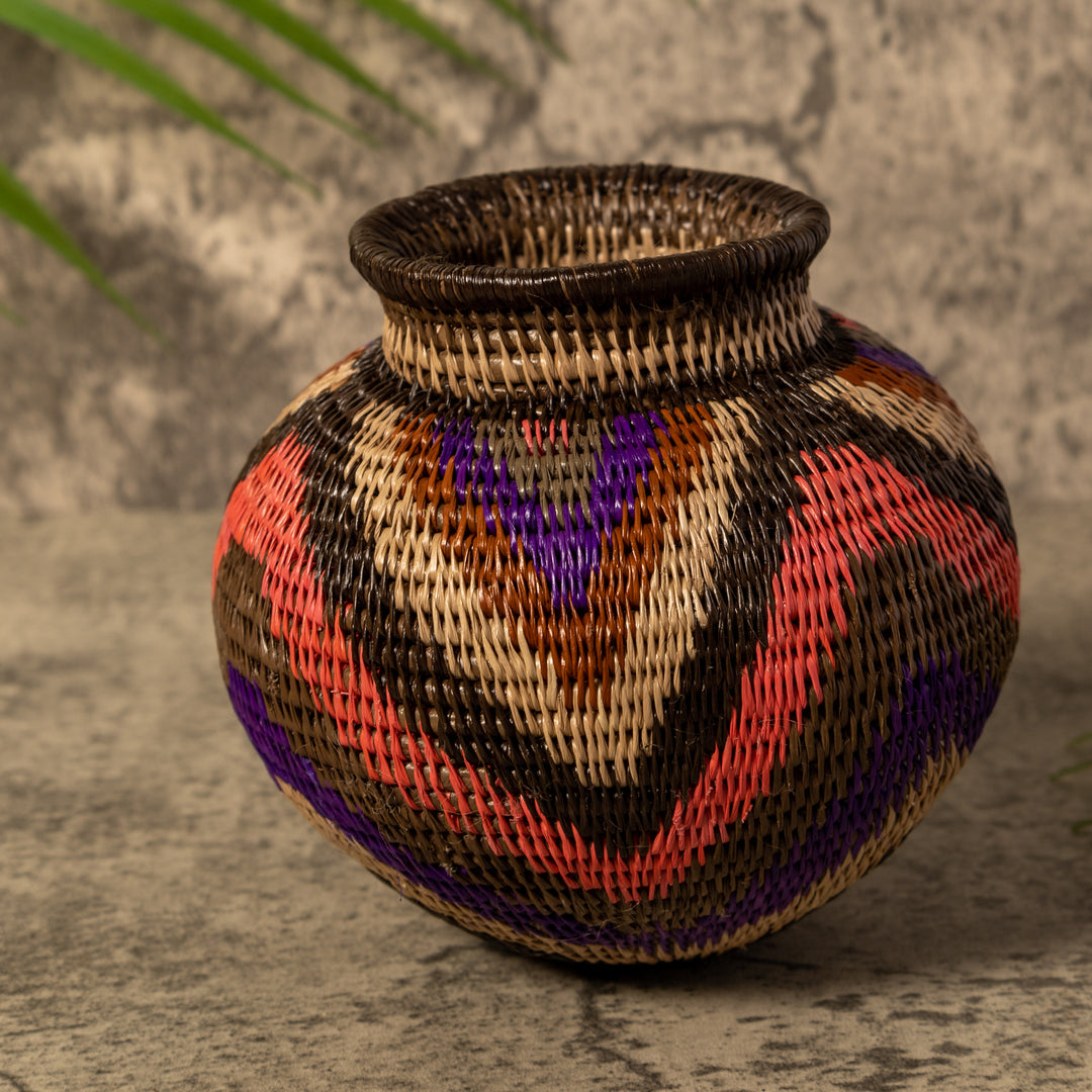 Waves Of Rainbow Rainforest Basket