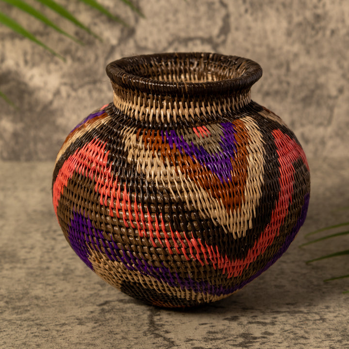 Waves Of Rainbow Rainforest Basket