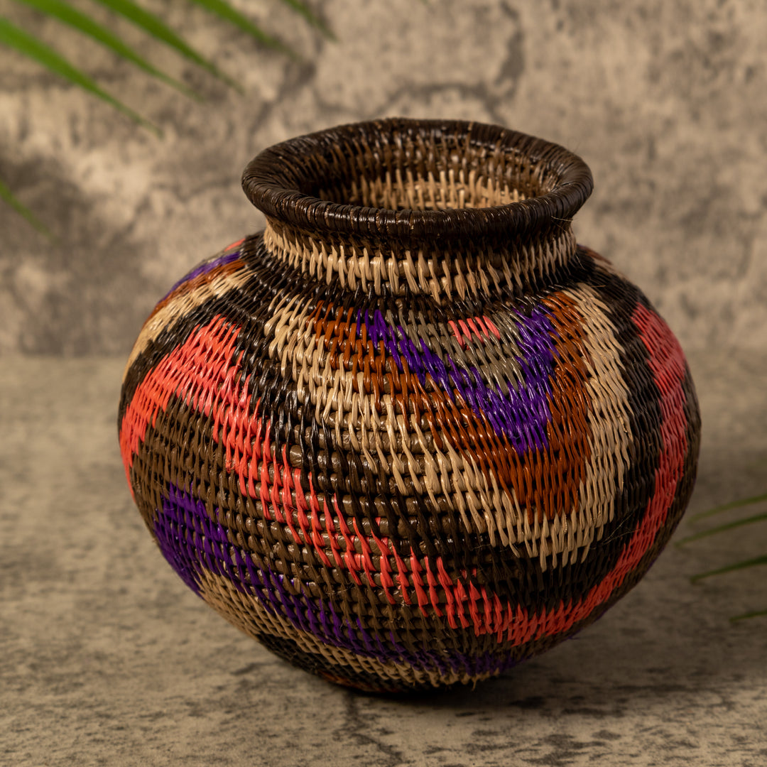 Waves Of Rainbow Rainforest Basket