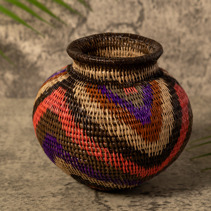 Waves Of Rainbow Rainforest Basket