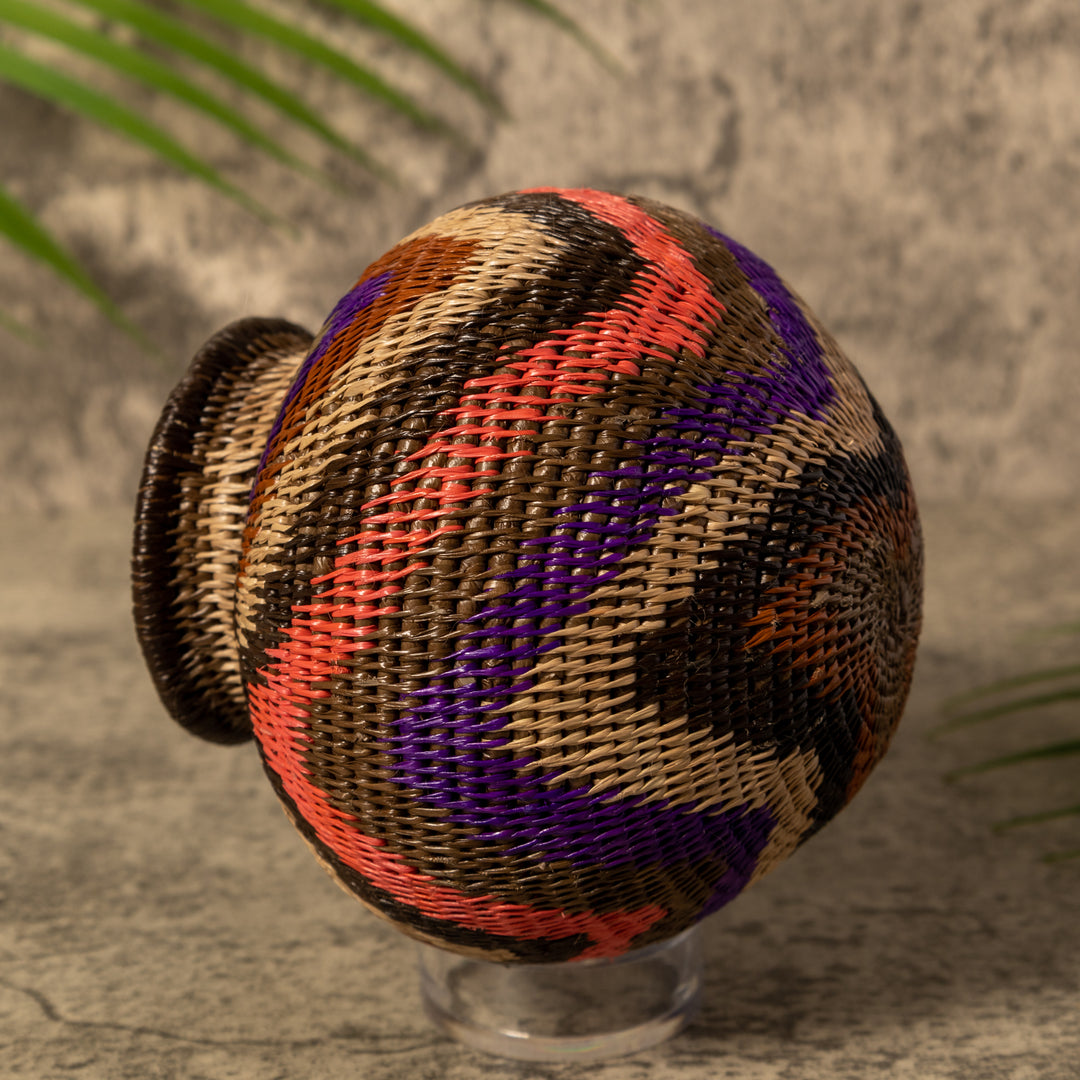 Waves Of Rainbow Rainforest Basket