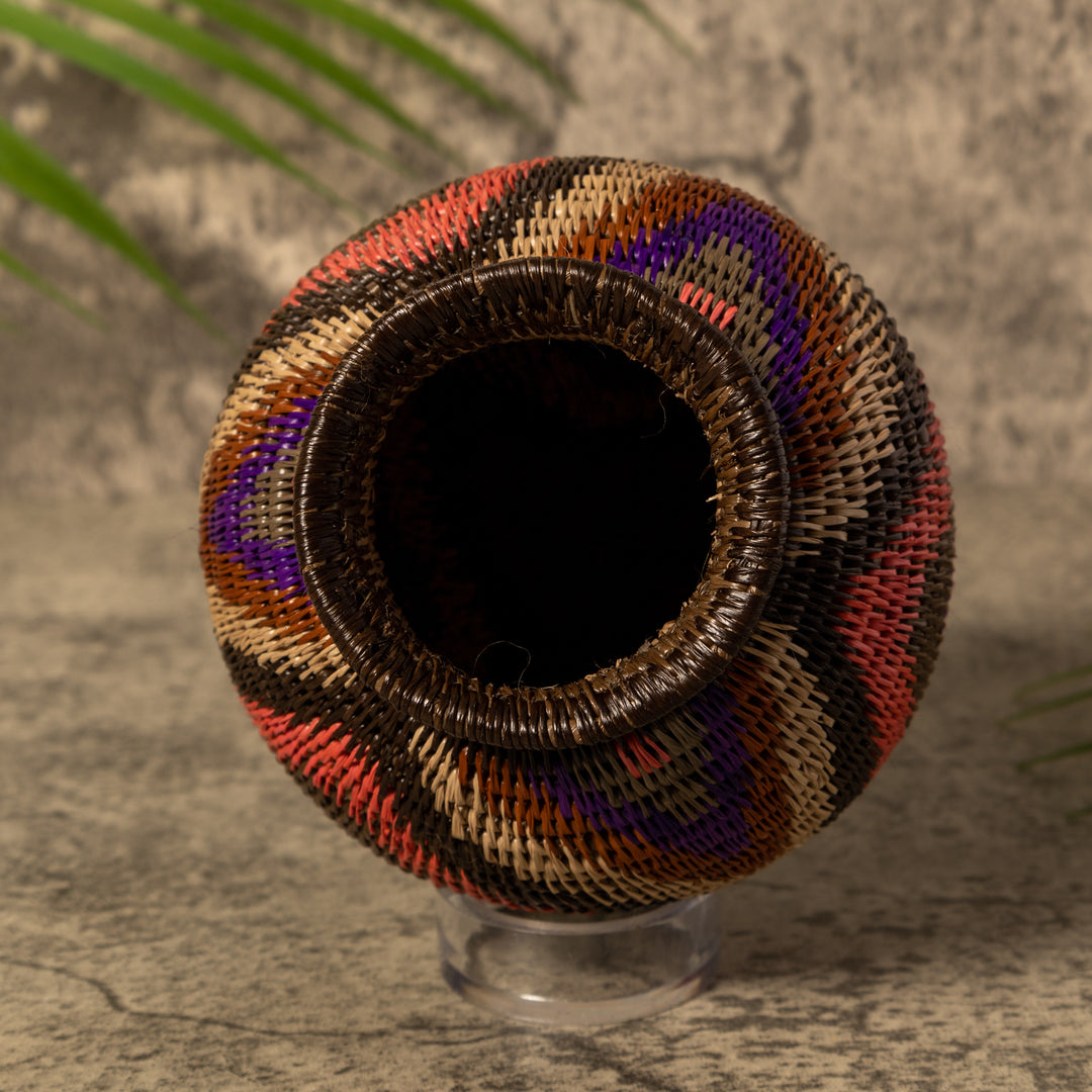 Waves Of Rainbow Rainforest Basket