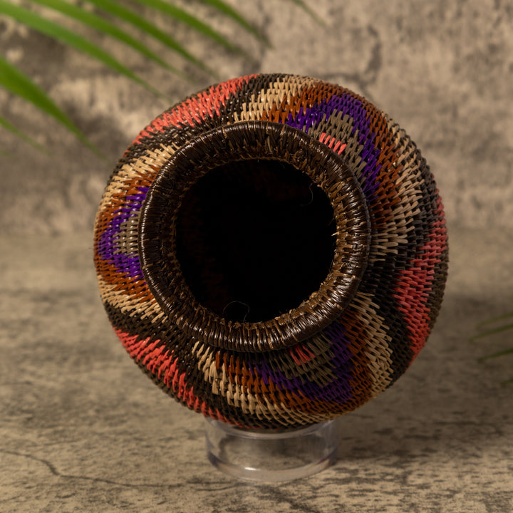 Waves Of Rainbow Rainforest Basket