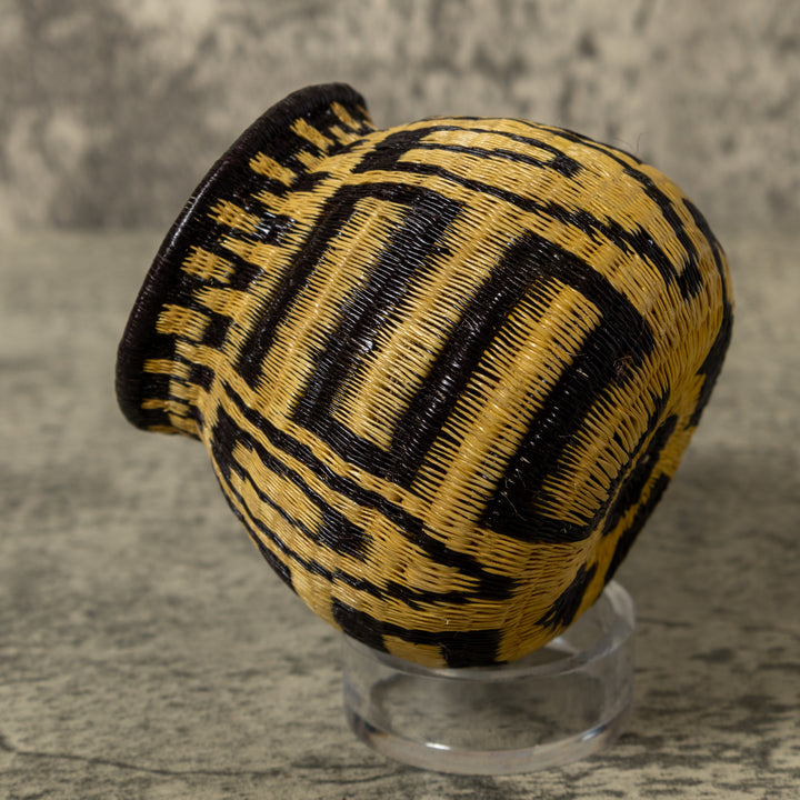 Black And Gold Exquisite Rainforest Basket