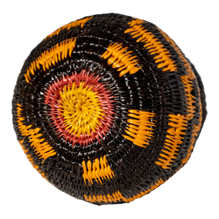 Small Gold And Black Rainforest Basket