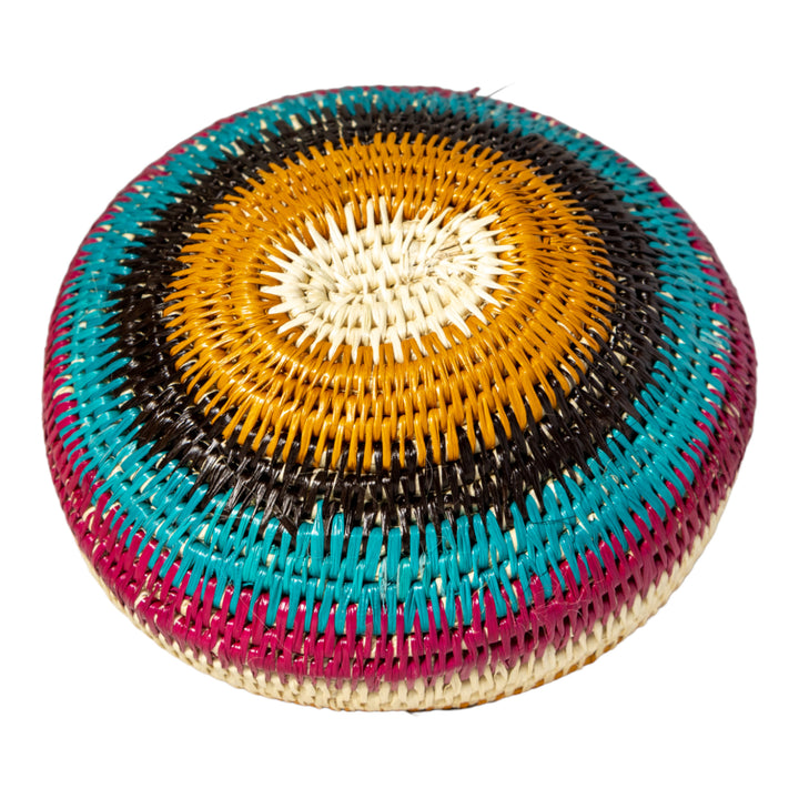 Rainbow Colors Basket With Top