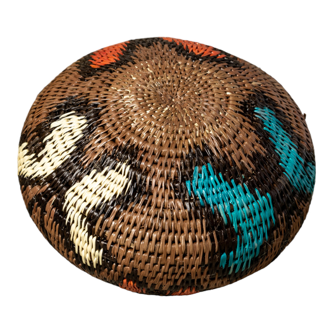 Odyssey Butterfly Woven Basket With Top