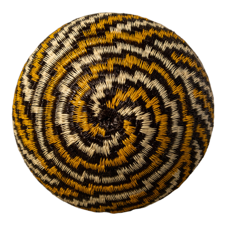 Gold Jungle Jewel Swirl Rainforest Basket