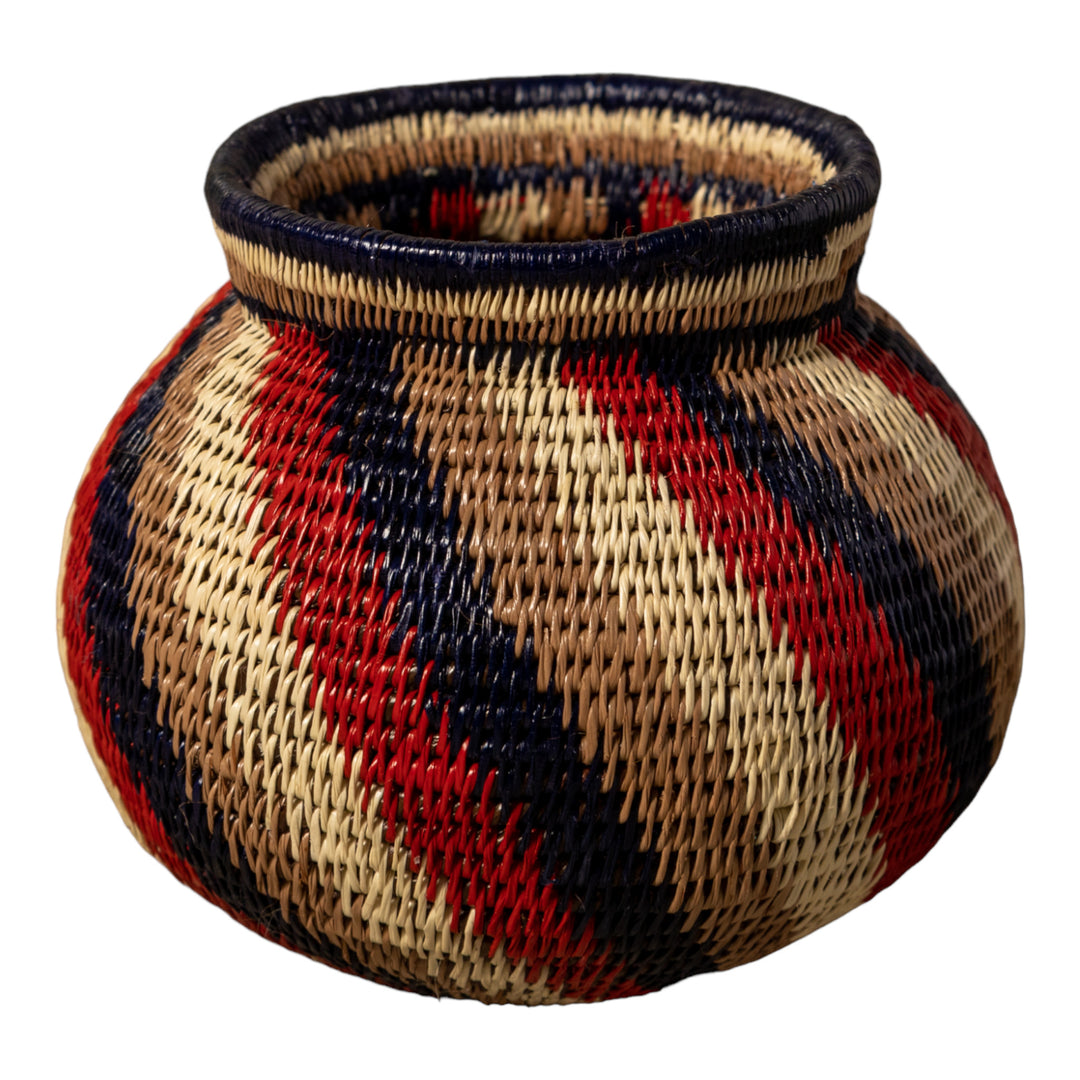 Spinner Swirl Of Earth Colors Rainforest Basket