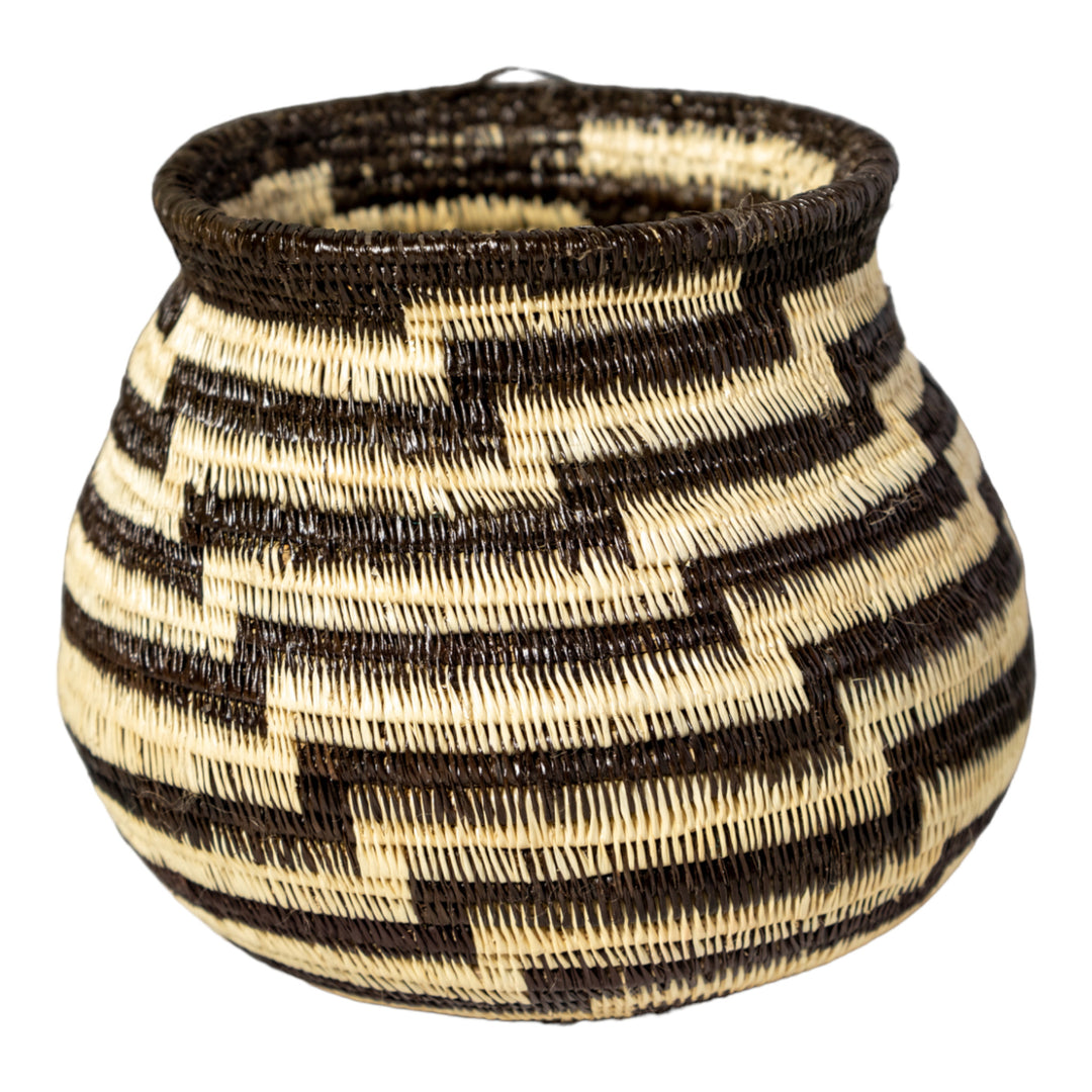 Black And White Staircase Rainforest Basket