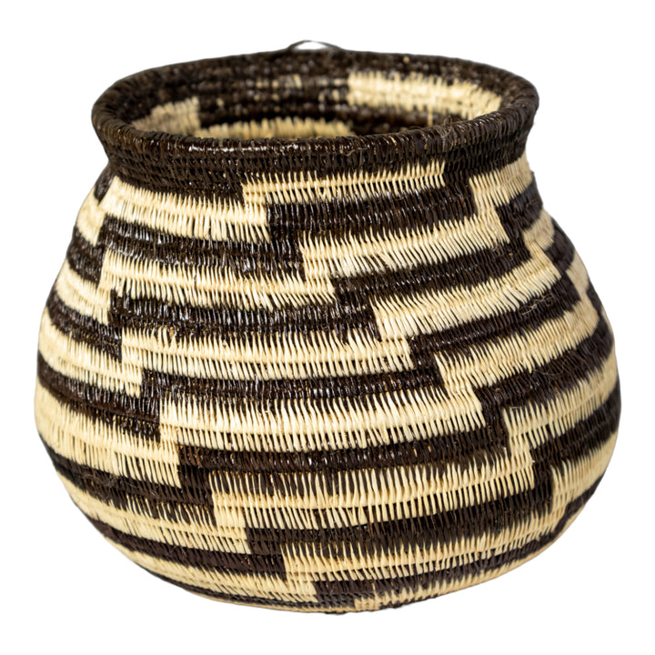 Black And White Staircase Rainforest Basket